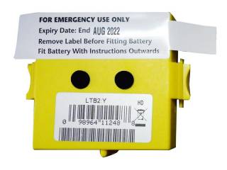LTB2:Y Bateria de lítio de emergência para rádios de emergência R1