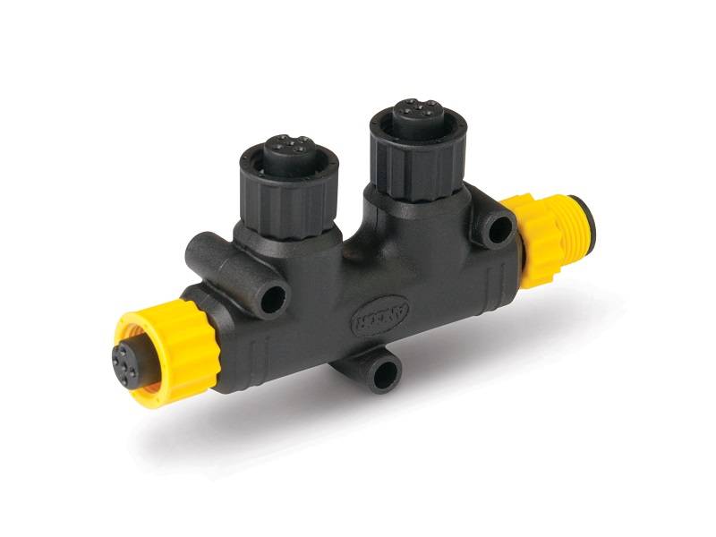 NMEA 2000 Network 2-Way T Connector NMEA 2000 Network 2-Way T Connector