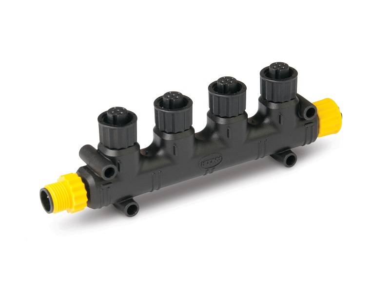 NMEA 2000 Network 4-Way T Connector