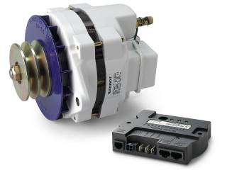 Alpha 24/75 Multigroove – 24V & 75A Alternator multigroove pulley and a charge regulator