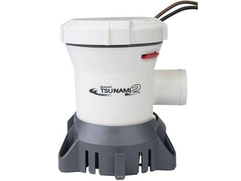 Tsunami Mk2 T1200 – 24V - Bomba Manual de fundo 24V