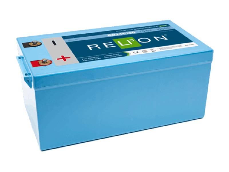 RB24V100 – Bateria de Lítio LiFePO4 de 24V | 100Ah | 2560 Wh