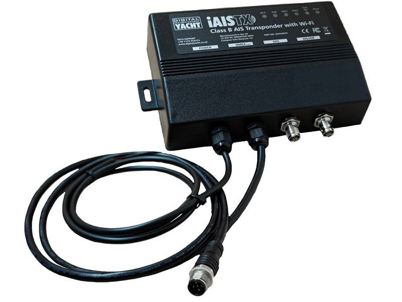 iAISTX PLUS – Class B AIS transponder with Wi-Fi connectivity and NMEA 2000