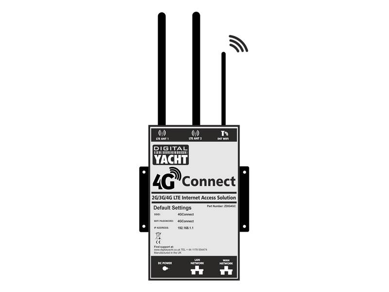 4G CONNECT – 2G/3G/4G Internet Acess Solution for Boats
