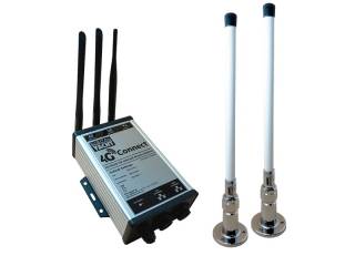 4G CONNECT PRO – 2G/3G/4G Internet Acess Solution for Boats w/ 2 high gain external antennas