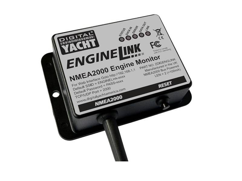 ENGINELINK – NMEA2000 to Wi-Fi Engine Gateway ENGINELINK – NMEA2000 to Wi-Fi Engine Gateway