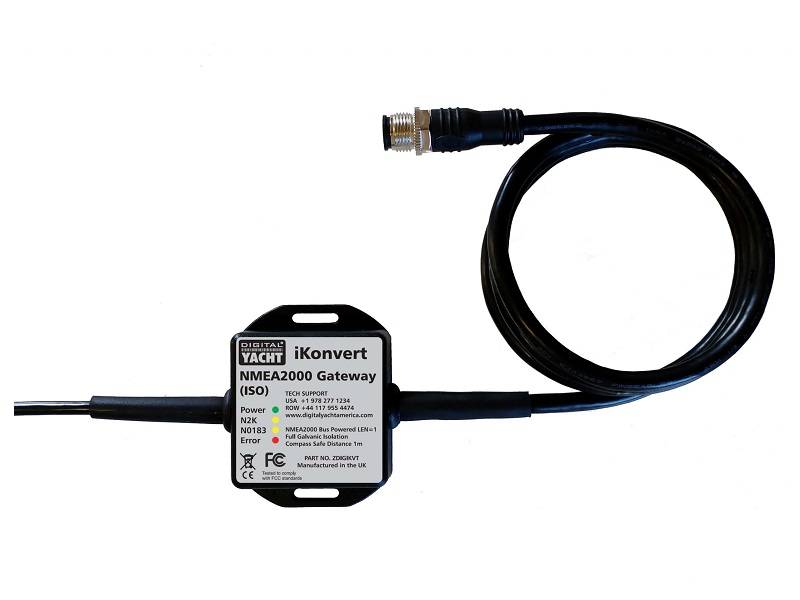 IKONVERT ISO – NMEA 2000 to NMEA 0183 Bidirectional Converter (ISO) IKONVERT ISO – NMEA 2000 to NMEA 0183 Bidirectional Converter (ISO)