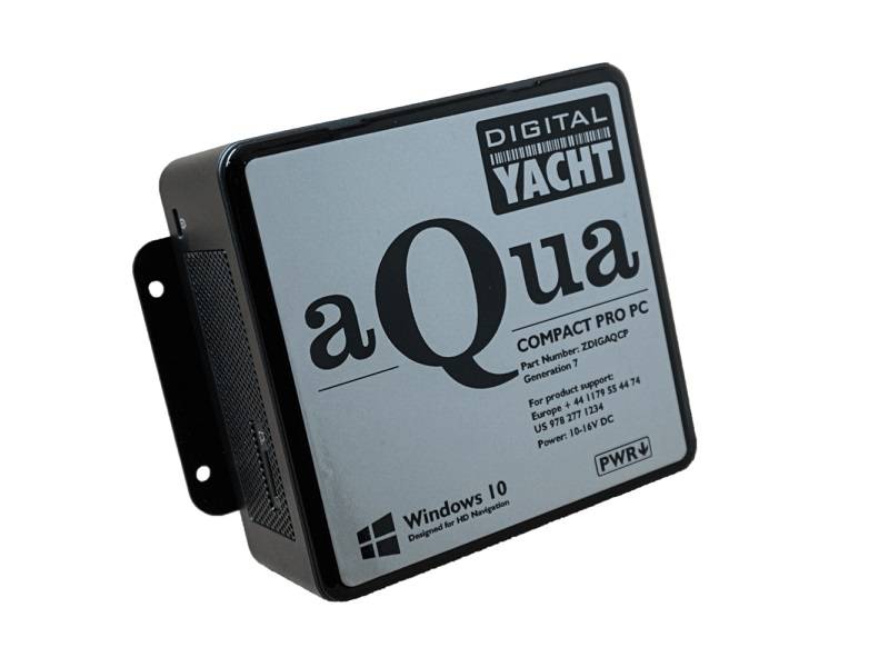 AQUA COMPACT PRO – Computador Marítimo, Intel Core i3, 240GB SSD, 8GB DDR4, Wi-Fi e slot SD, 4x USB3.0 e Bluetooth, Windows 10, HDMI