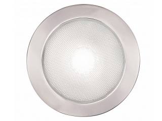 EuroLED 150  White LED Lamp w/ stainless steel rim
