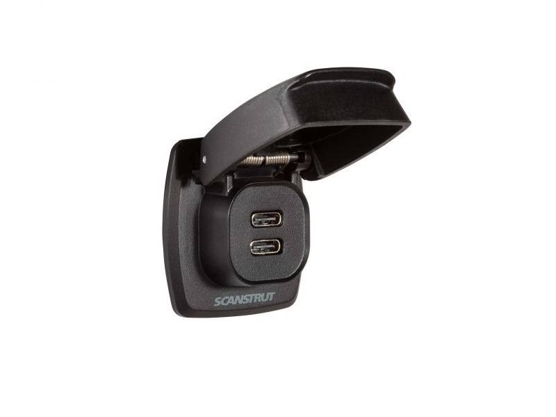 FLIP PRO MAX Carregador Estanque USB-C Duplo 12V/24V – 60W