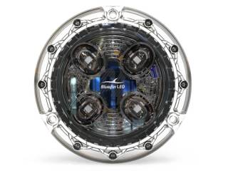 Piranha P4 – Luz LED subaquática de polímero – Branco Diamante