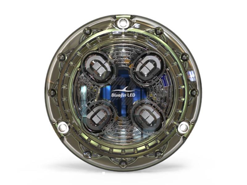 Piranha P4 aluminium – Diamond White Underwater LED light